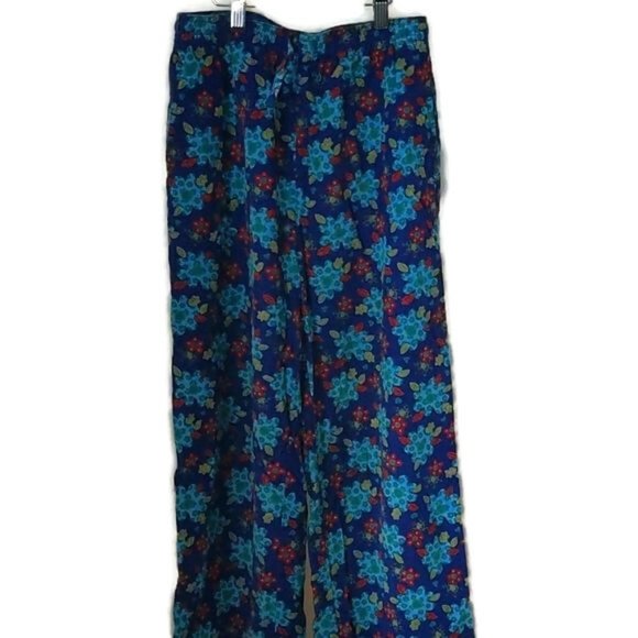 LLBean Girls LG Hippie Floral Print Elastic Waist Pull On Pants - Picture 6 of 6